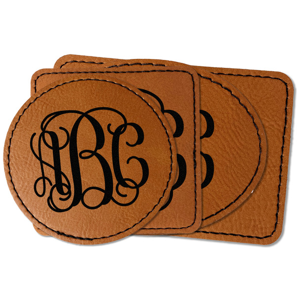 Custom Monogram Faux Leather Iron On Patch
