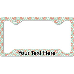 Monogram License Plate Frame - Style C