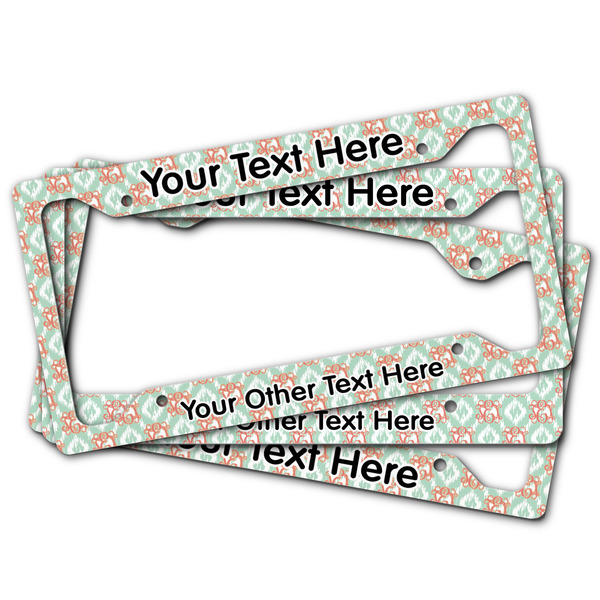 Monogram License Plate Frames - (PARENT MAIN)