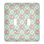 Monogram Light Switch Cover - 2 Toggle Plate