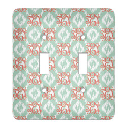 Monogram Light Switch Cover - 2 Toggle Plate