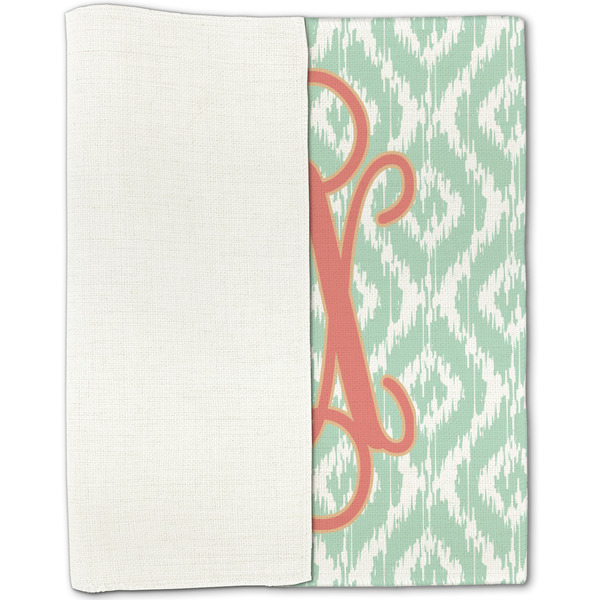 Monogram Linen Placemat - Folded Half