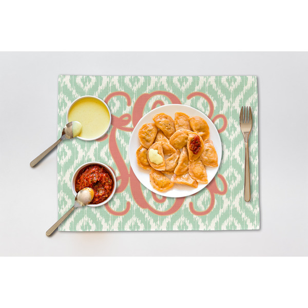 Monogram Linen Placemat - Lifestyle (single)