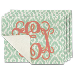 Monogram Single-Sided Linen Placemat - Set of 4