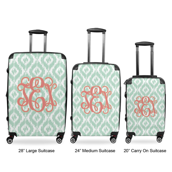 Monogram Luggage Bags all sizes - With Handle