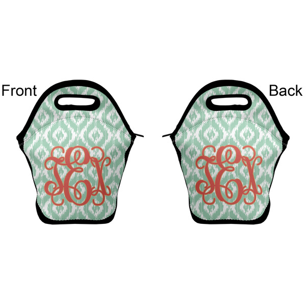 Monogram Lunch Bag - Front and Back