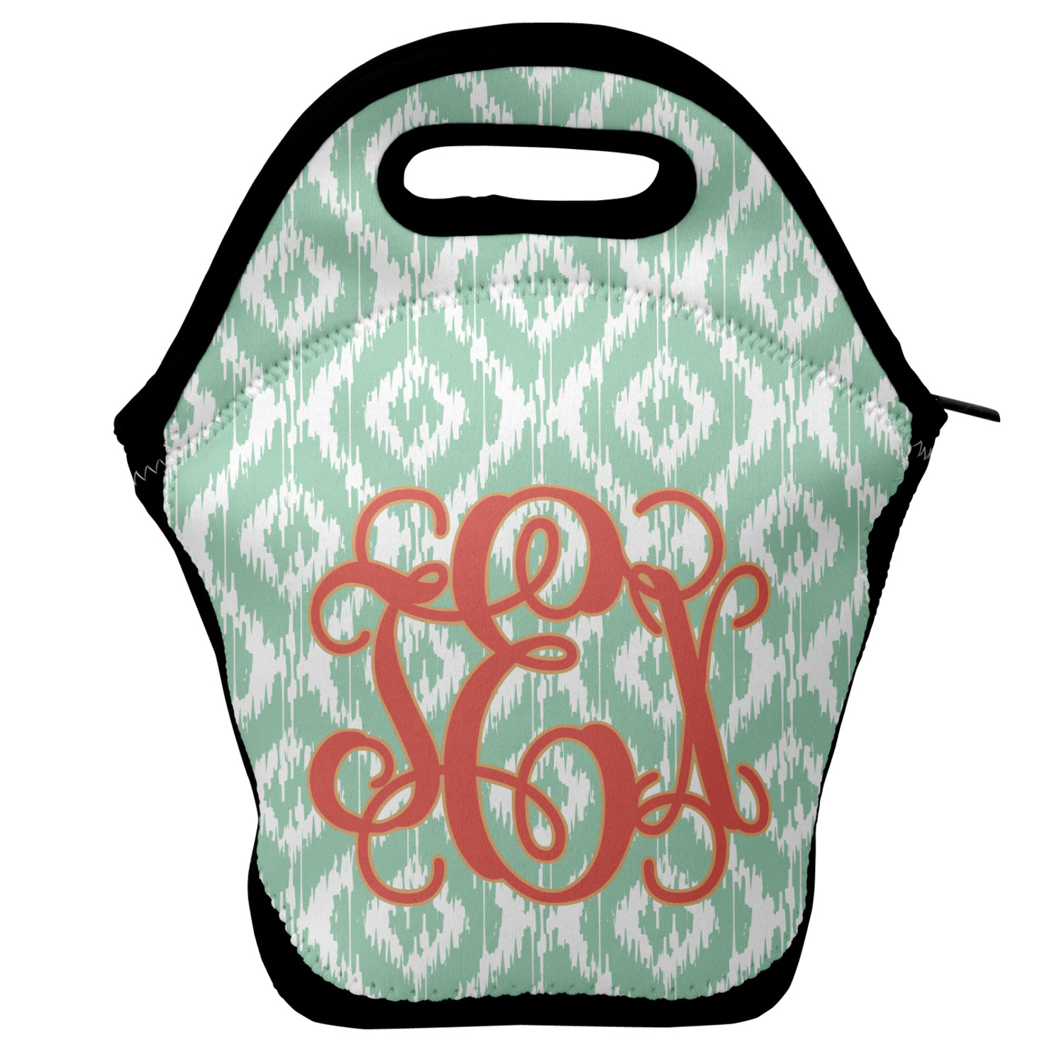 monogram lunch bags