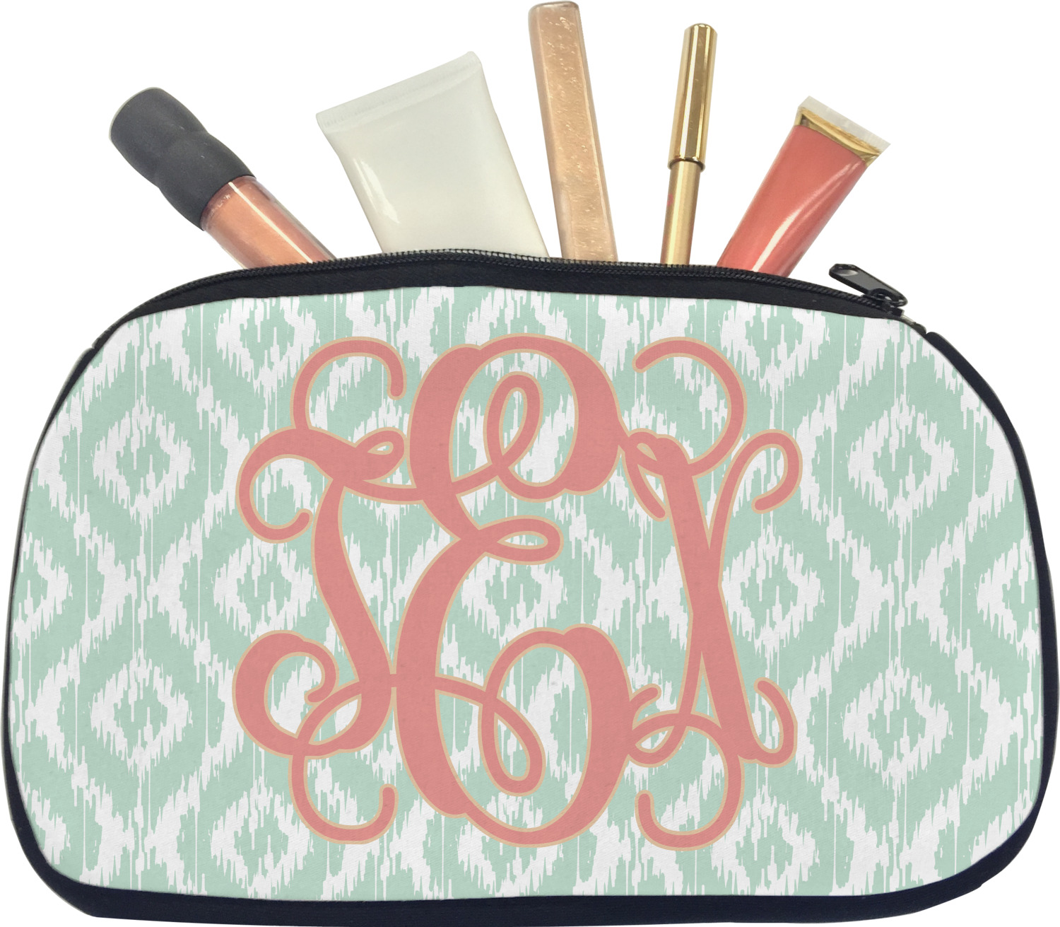 Monogram Makeup / Cosmetic Bag (Personalized) YouCustomizeIt