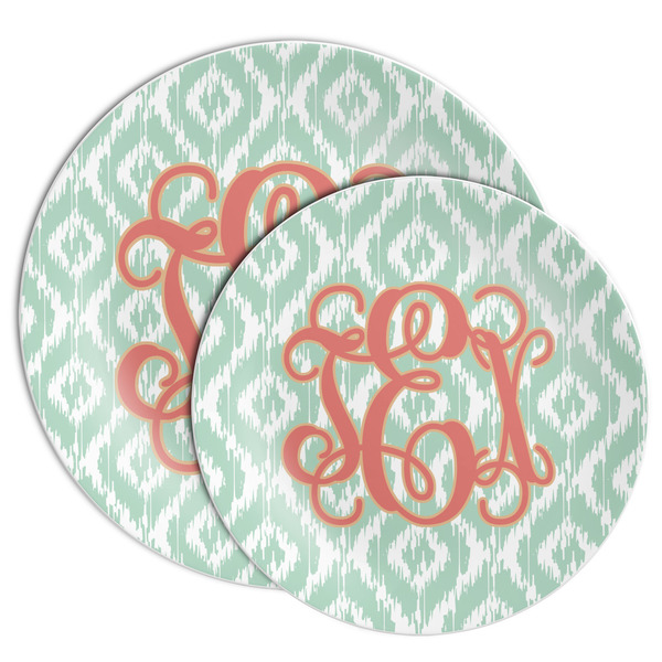 Monogram Melamine Plates - PARENT/MAIN