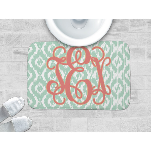 Monogram Memory Foam Bath Mat - LIFESTYLE 34x21