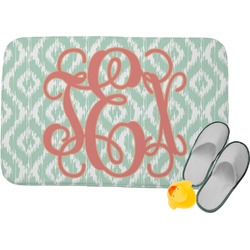 Monogram Memory Foam Bath Mat