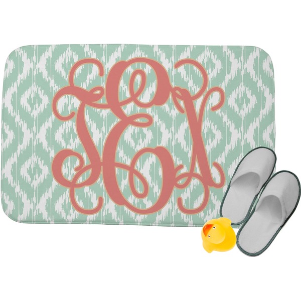 Custom Monogram Memory Foam Bath Mat