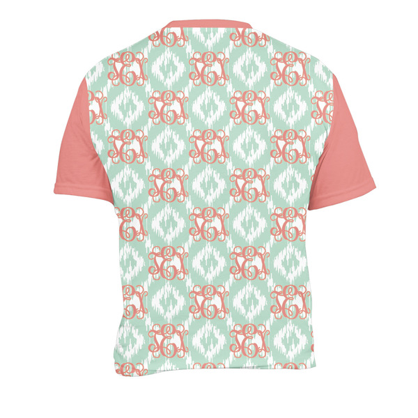 Monogram Men's Crew Neck T Shirt Medium - Back