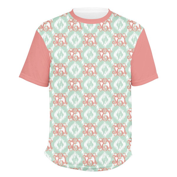 Custom Monogram Men's Crew T-Shirt - 2X Large