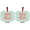 Monogram Metal Benilux Ornament - Front and Back (APPROVAL)
