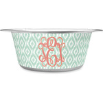 Monogram Stainless Steel Dog Bowl - Small