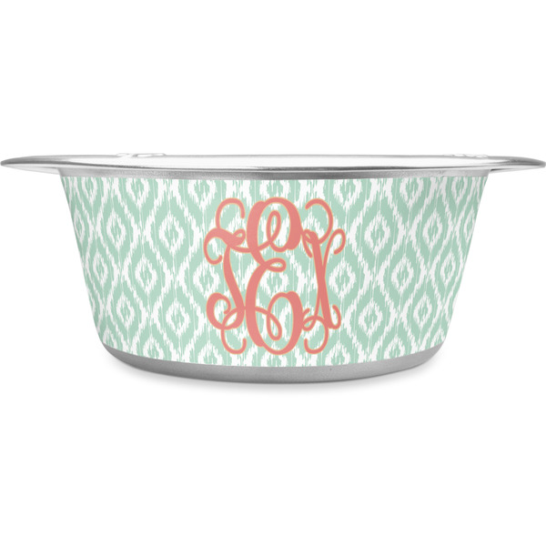 Custom Monogram Stainless Steel Dog Bowl - Large