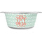 Monogram Stainless Steel Dog Bowl - Large
