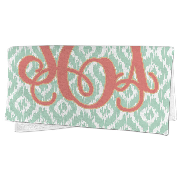 Monogram Microfiber Dish Rag - FOLDED (half)