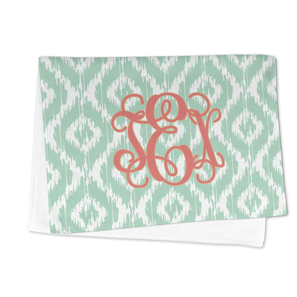 Monogram Microfiber Dish Towel - FOLDED HALF