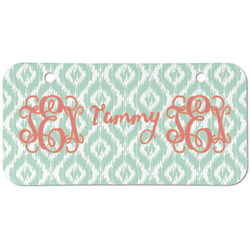 Monogram Mini/Bicycle License Plate - 2 Holes