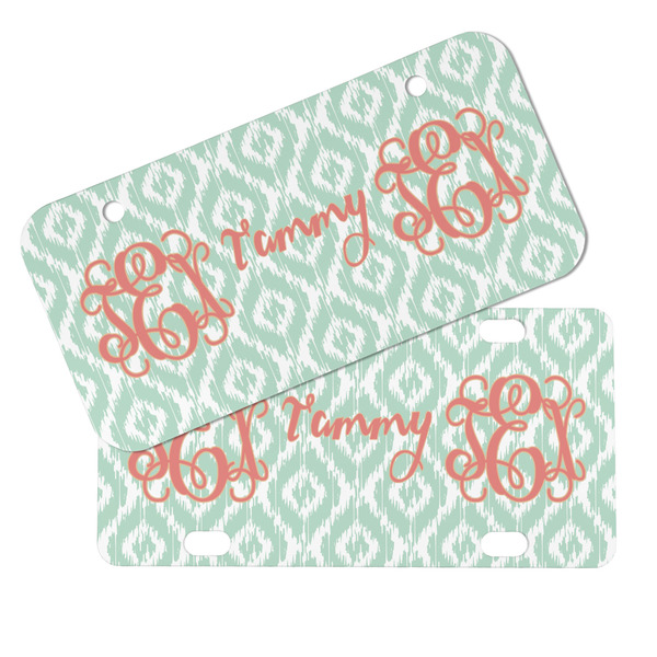 Monogram Mini License Plates - MAIN (4 and 2 Holes)