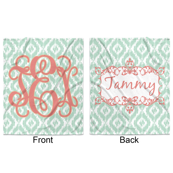Monogram Minky Blanket - 50"x60" - Double Sided - Front & Back