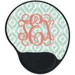 Monogram Mouse Pad with Wrist Support