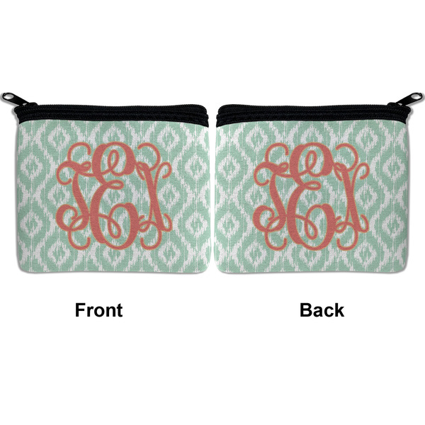Monogram Neoprene Coin Purse - Front & Back (APPROVAL)