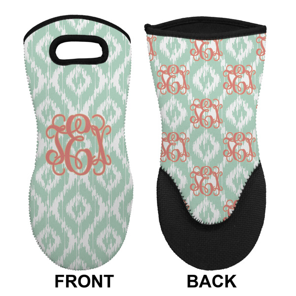 Monogram Neoprene Oven Mitt (Front & Back)