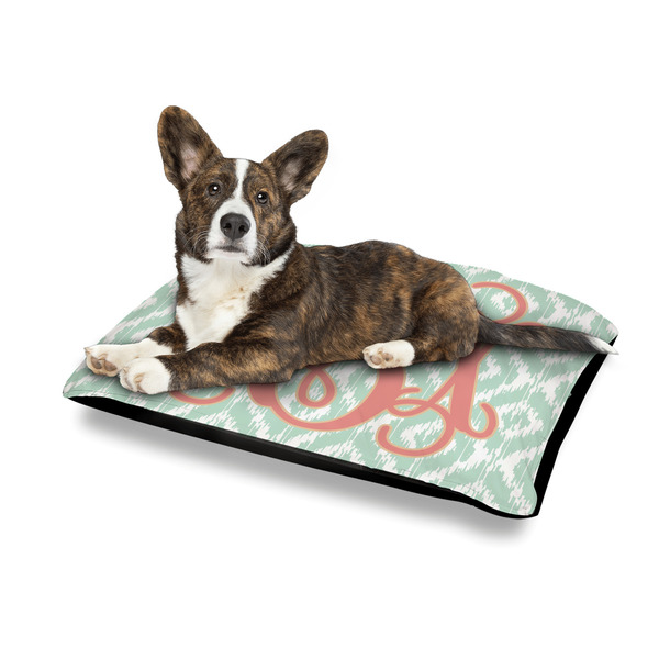 Monogram Outdoor Dog Beds - Medium - IN CONTEXT