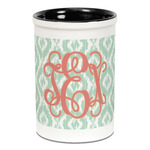 Monogram Ceramic Pencil Holders - Black