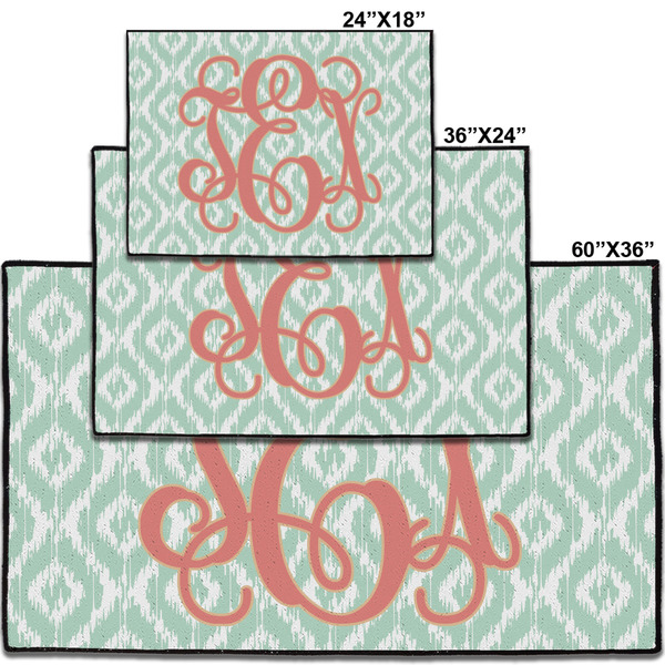 Monogram Personalized Door Mat - Group Parent IMF