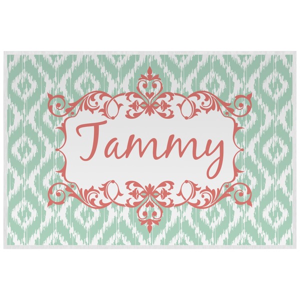 Monogram Personalized Placemat (Back)