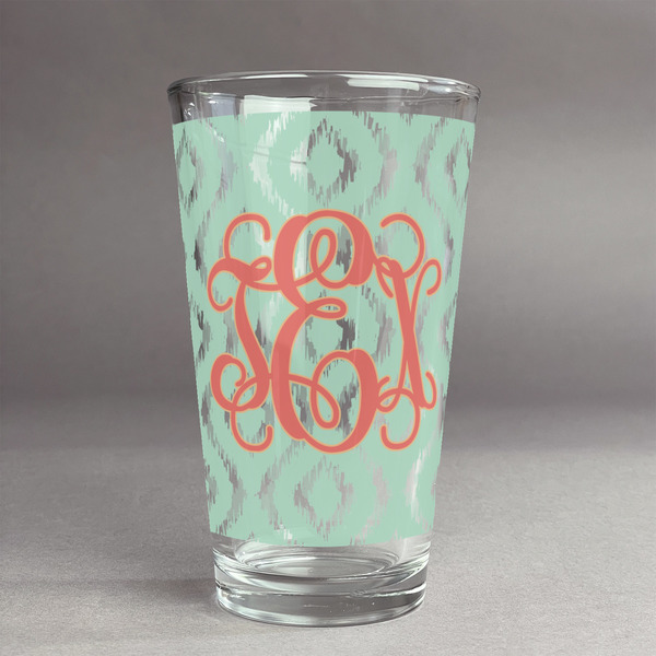 Custom Monogram Pint Glass - Full Print
