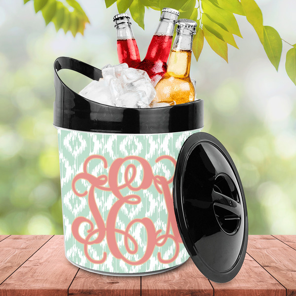 Monogram Plastic Ice Bucket - LIFESTYLE