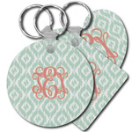 Monogram Plastic Keychain