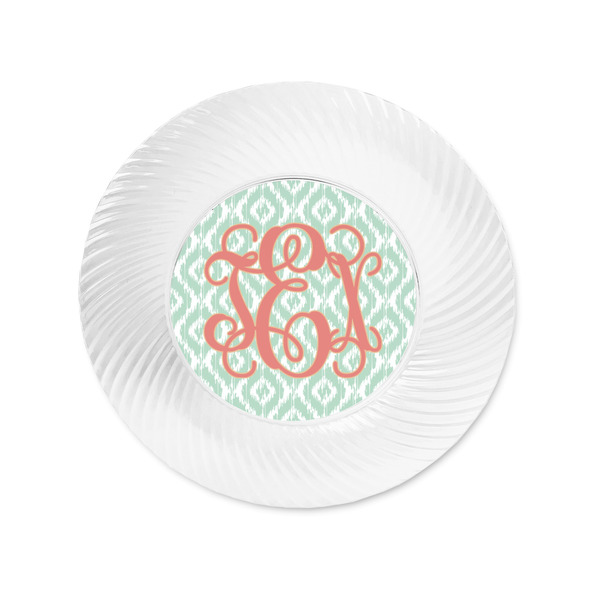 Monogram Plastic Party Appetizer & Dessert Plates - Approval