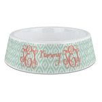 Monogram Plastic Dog Bowl - Large