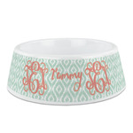 Monogram Plastic Dog Bowl - Medium