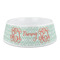 Monogram Plastic Dog Bowl - Medium