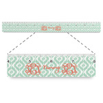 Monogram Plastic Ruler - 12"
