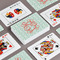 Monogram Playing Cards - Front & Back View