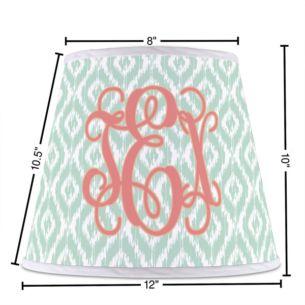 Monogram Poly Film Empire Lampshade - Dimensions