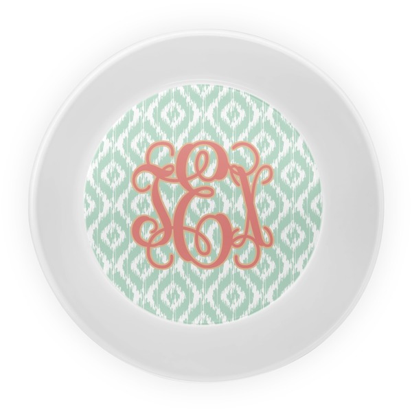 Monogram Melamine Bowl - Center