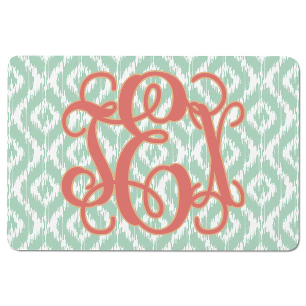 Monogram Rectangular Fridge Magnet - FRONT