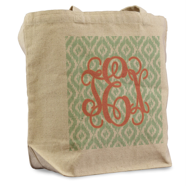 Custom Monogram Reusable Cotton Grocery Bag