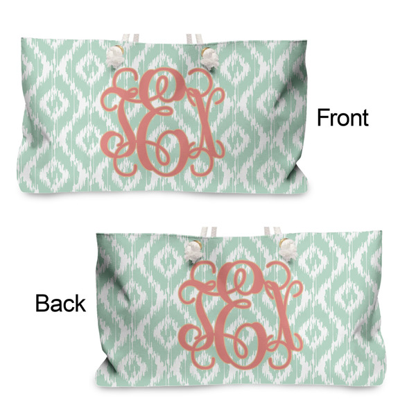 Monogram Large Rope Tote - From & Back View