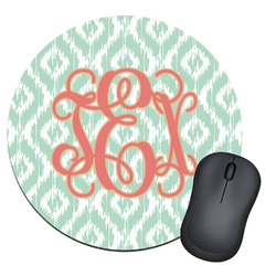Monogram Round Mouse Pad (Personalized)