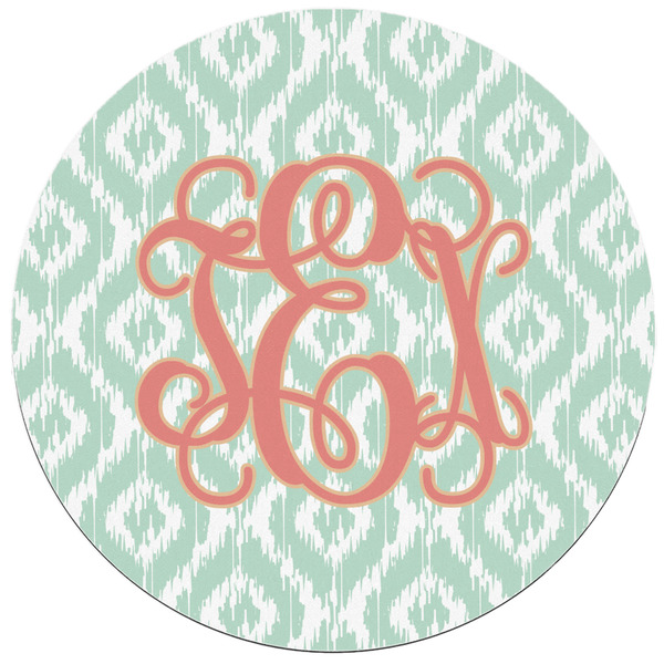 Monogram Round Mousepad - APPROVAL